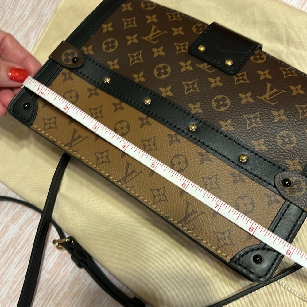 Louis Vuitton Trunk Clutch Reverse Monogram. New - Picture 10 of 17